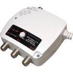 Alimentation amplifie filtre 220 / 12v elap 360016 - 50ma pour pramplificateur tv 3 sorties tv + filtre ...