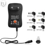 Alimentation universelle 3 / 45 / 5 / 6 / 75 / 9 et 12 v ac / dc 6 prises adaptateur de voyage avec port ...