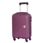 Valise taille cabine xs alistair - collection iron - 4 roues - abs ultra r�sistant - violet