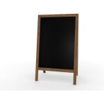 Allboards chevalet stop trottoir avec cadre en bois laqu 100x50cm