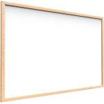 Allboards tableau blanc magntique effaable  sec avec cadre en bois 40x30cm