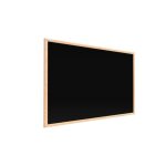 Allboards tableau  craie noir magntique avec cadre en bois 60x40cm