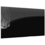 Allboards tableau noir en verre magntique 60x40cm