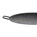 Allgrill 3in1 wok en fer plat  griller et brasero  50 cm en acier utilisation universelle