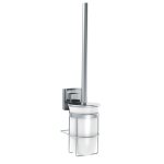 Allibert brosse wc kote inox chrom�