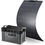 Gnrateur solaire portable allpowers powerstation s2000 pro 1451wh 2400w avec panneau solaire flexible ...