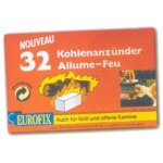 Allume - feu - eurofix - 32 cubes - pratiques pour barbecue et chemin�e - 1250