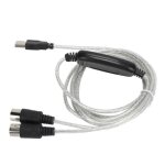 Alomejor cble midi vers usb cble midi adaptateur de cordon midi vers usb convertisseur midi pour xp ...