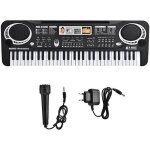 Alomejor jouet dinstruments de musique clavier piano lectrique de 61 touches jouet dinstruments avec ...