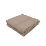 Alpes blanc - lot de 2 grands draps de bain 100x150 cm - �ponge 600 g / m� pur coton ultra - absorbants ...