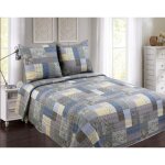 Alpes blanc - couvre lit - 230x250 cm - 2 places - c - 2 - 27