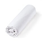 Alpes blanc - drap housse percale 80 fils - blanc 120x190 cm - grand bonnet 30 cm ? fabrication europ�enne ...