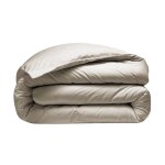 Alpes blanc - housse de couette 280x240 + 2 taies 65x65 cm ? 100% percale ? tissage serr� 80 fils - finition ...