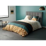 Alpes blanc - housse de couette bangui 220x240 cm - 100 % coton 57 fils