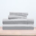 Alpes blanc - parure de draps nuit des vosges 100% coton 140 (4p) blanc