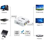 Alpexe adaptateur hdmi vers rca mini av vers hdmi convertisseur vido compatible avec 1080p pour pc portable ...