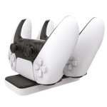 Alpha omega players dock de charge pour ps5 blanc et noir - 3700031728665