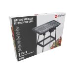Alpina barbecue �lectrique 2 en 1 table et bbq sur pied
