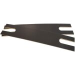 Altosenso - lot de 2 lattes double 68cm pour sommier largeur 70 ou 140cm