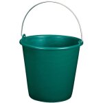 Aluminium et plastique - seau rural gradu 8l vert