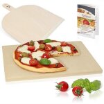 Amazy pierre  pizza avec pelle  pizza - plaque de cuisson de ptes  pain et  pizza au got authentique ...