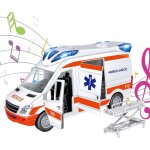Ambulance jouet avec lumires et sonsensemble de jouets de vhicules durgenceensemble de jouets de vhicule ...