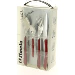 Amefa set de coutellerie 24 pcs eclat rouge