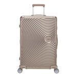 American tourister soundbox alu spinner 75 - valise soute 77x52x30 cm 100 l bronze (aluminium)