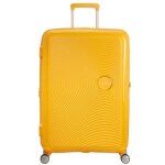 Valise - american tourister - soundbox sp - jaune - rigide - 77cm - 4 roulettes 360�