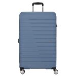 Valise rigide american tourister spinner 78 - 29 exp tsa coronet blue - abs - 4 roulettes - homme