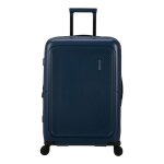 American tourister valise bleu fonc� pour femme et homme - dashpop spinner 67 / 24 trolley exp tsa m ...