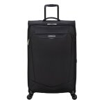 American tourister valise noir pour femme et homme - summerride spinner 80 / 30 exp tsa trolley l 266735 ...