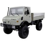 Amewi 22631 unimog basic hellgrau 1:12 �lectrique camion rc pr�t � fonctionner (rtr)