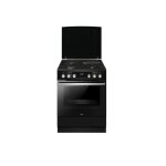Amica cuisinire mixte 77l 4 feux noir - acm7037rn