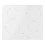 Table de cuisson  induction - amica - pidh6140phtun - blanc - verre tremp - 59 cm