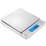 Amir balance de poche de precision 500g - 0. 01g balances de bijoux �cran lcd r�tro�clair� fonction de ...