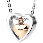 Amody acier inoxydable coeur en forme de piège damour crémation collier urne pour les cendres bijoux ... Amody acier inoxydable coeur en forme de piège damour crémation collier urne pour les cendres bijoux ...