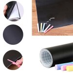 Amovible blackboard autocollants auto - adhsif tableau noir papier wall sticker