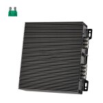 Amplificateur audio pour voiture - duoku - st�r�o � 2 canaux pontables - classe ab � gamme compl�te