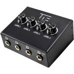 Amplificateur pour casque tie studio 4 kanal noir
