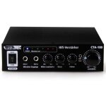 Amplificateur hi - fi compact cinch in st�r�o cta - 100 - noir - 100w - design classique