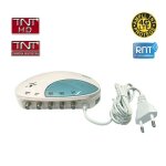 Amplificateur répartiteur tv fm vhf / uhf tnt hd 1 entrée 4 sorties - gain réglable 4 x 25 db fixation ... Amplificateur répartiteur tv fm vhf / uhf tnt hd 1 entrée 4 sorties - gain réglable 4 x 25 db fixation ...