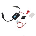 Amplificateur de signal radio - amp - ant - 208 - 25db - 12v - noir Amplificateur de signal radio - amp - ant - 208 - 25db - 12v - noir