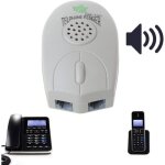 Amplificateur de tlphone portable fixe - [marque] - [3f2496a] - sonnerie trs forte - blanc
