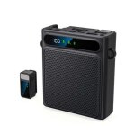 Amplificateur de voix portable bluetooth 5. 4 micro cravate sans fil double recharge magntique 20w enseignant ...
