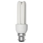 Ampoule fluocompacte mini 2u b22 535lm 11w 2700k blanc chaud