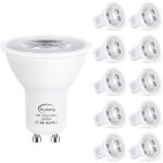 Ampoule gu10 led blanc chaud 2700k, 7w quivalent ampoule halogne 70w, 720lm, ampoules led spot, non ...
