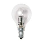 Ampoule halog�ne mini - sph�rique 42w e14 624lm