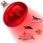 Ampoule infrarouge 250w e27 pour poules chiens cochons et animaux chauffage