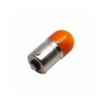 Ampoule - lampe 12v 10w norme ry10w culot bau15s graisseur standard ergots decales orange (clignotant) ...